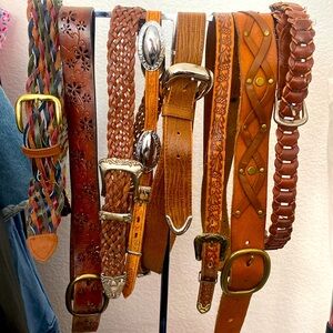 Vintage Leather Belts! Pick your Fav $10